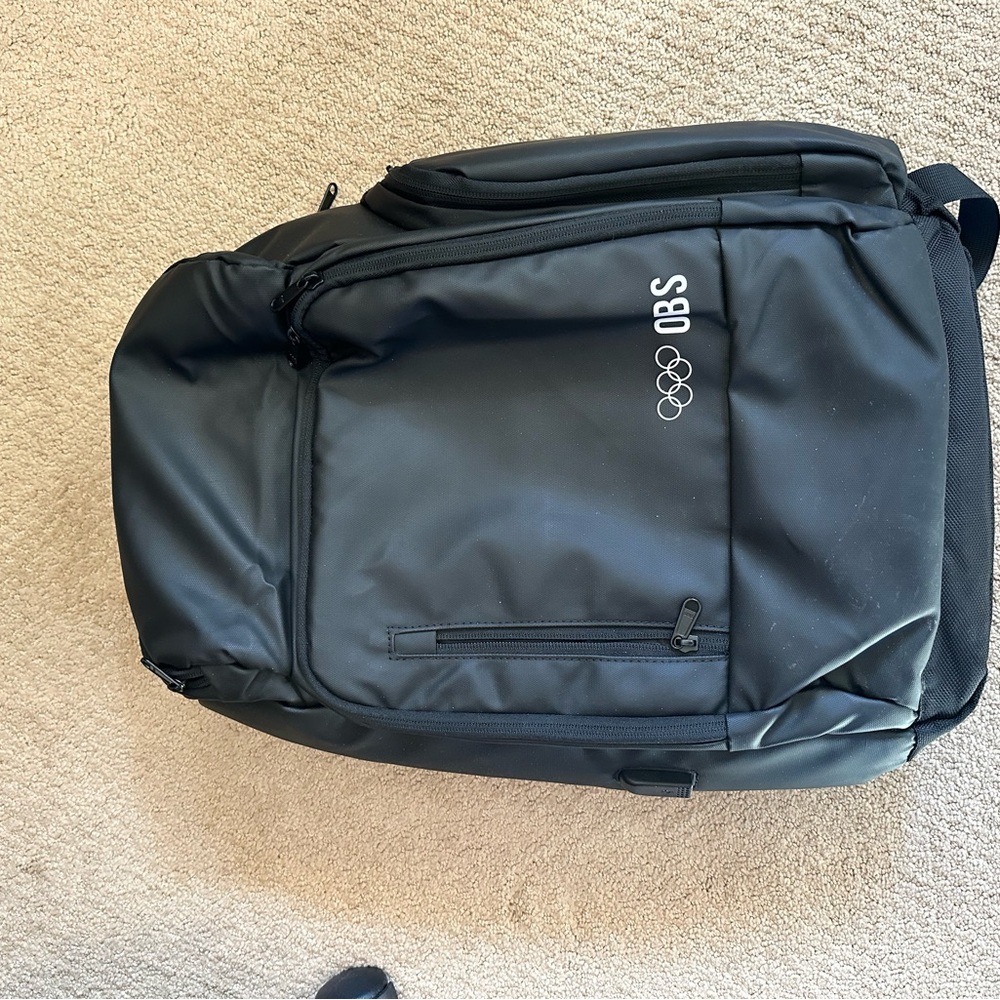 Black Olympic Backpack - image 1